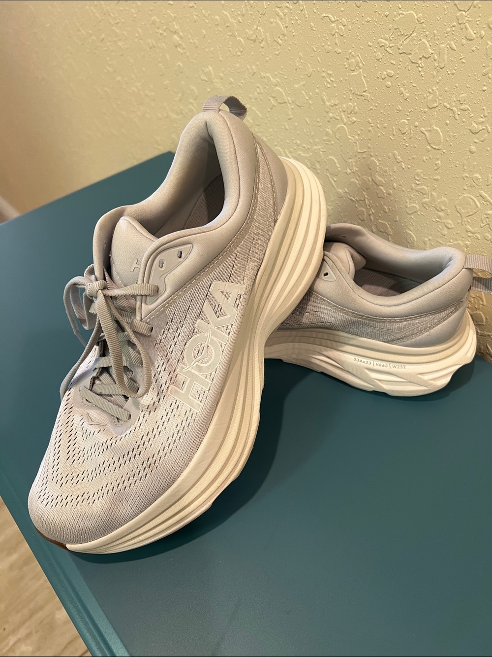 HOKA Women's Lightweight Running Shoes - Light Gray
